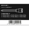 Wera 8767 B TORX® HF 1 Zyklop Bitnuss-Satz TORX®, mit 3/8"-Antrieb, mit Haltefunktion - 05006576001