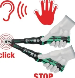 Wera Drehmomentschlüssel Click-Torque C 3 Push 1/2 Zoll 40-200 Nm - 5075626001