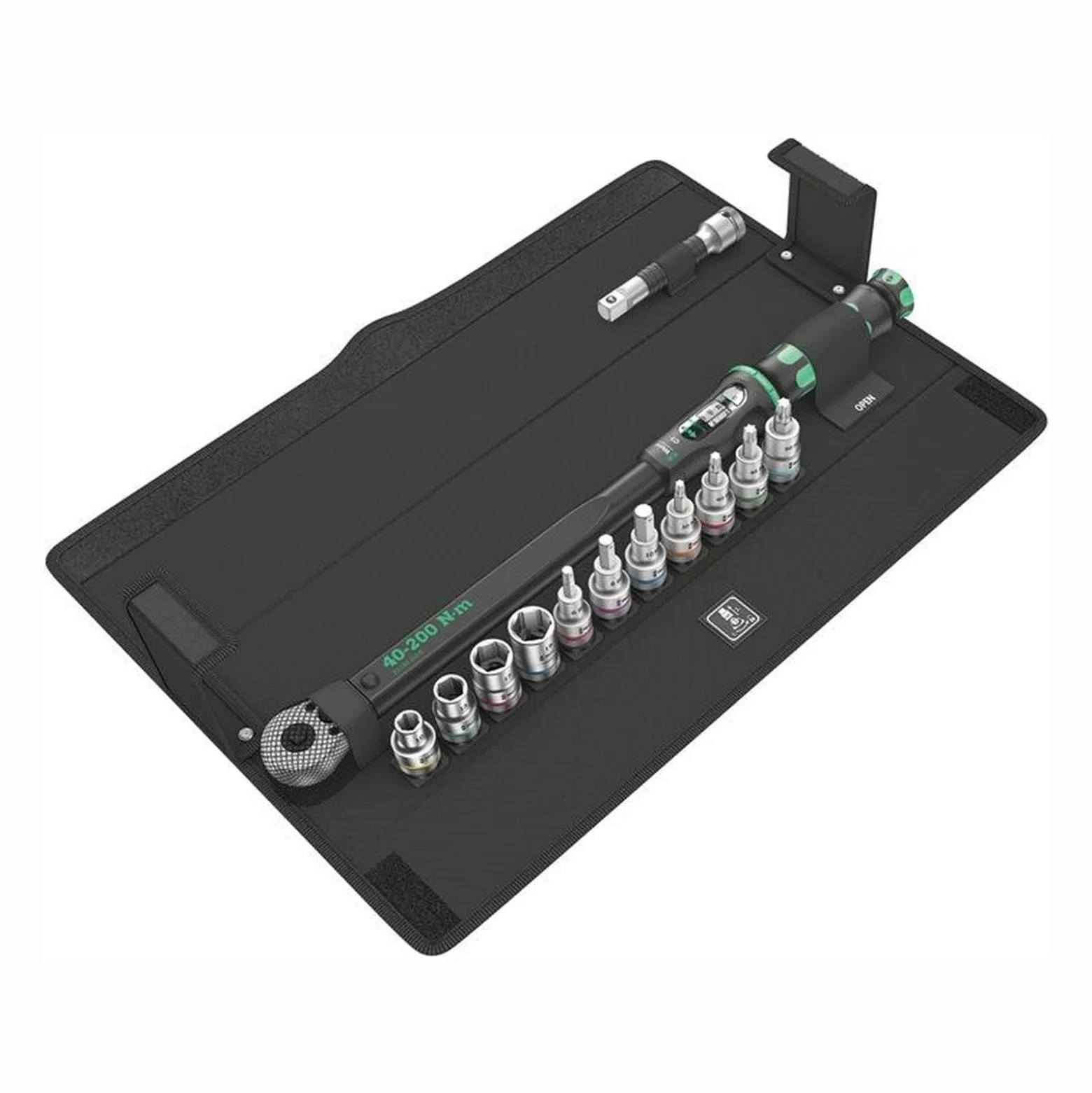 Wera Drehmomentschlüsselset Click-Torque C 3 Set 1 13tlg. 40 - 200 Nm 1/2" - 5075680001