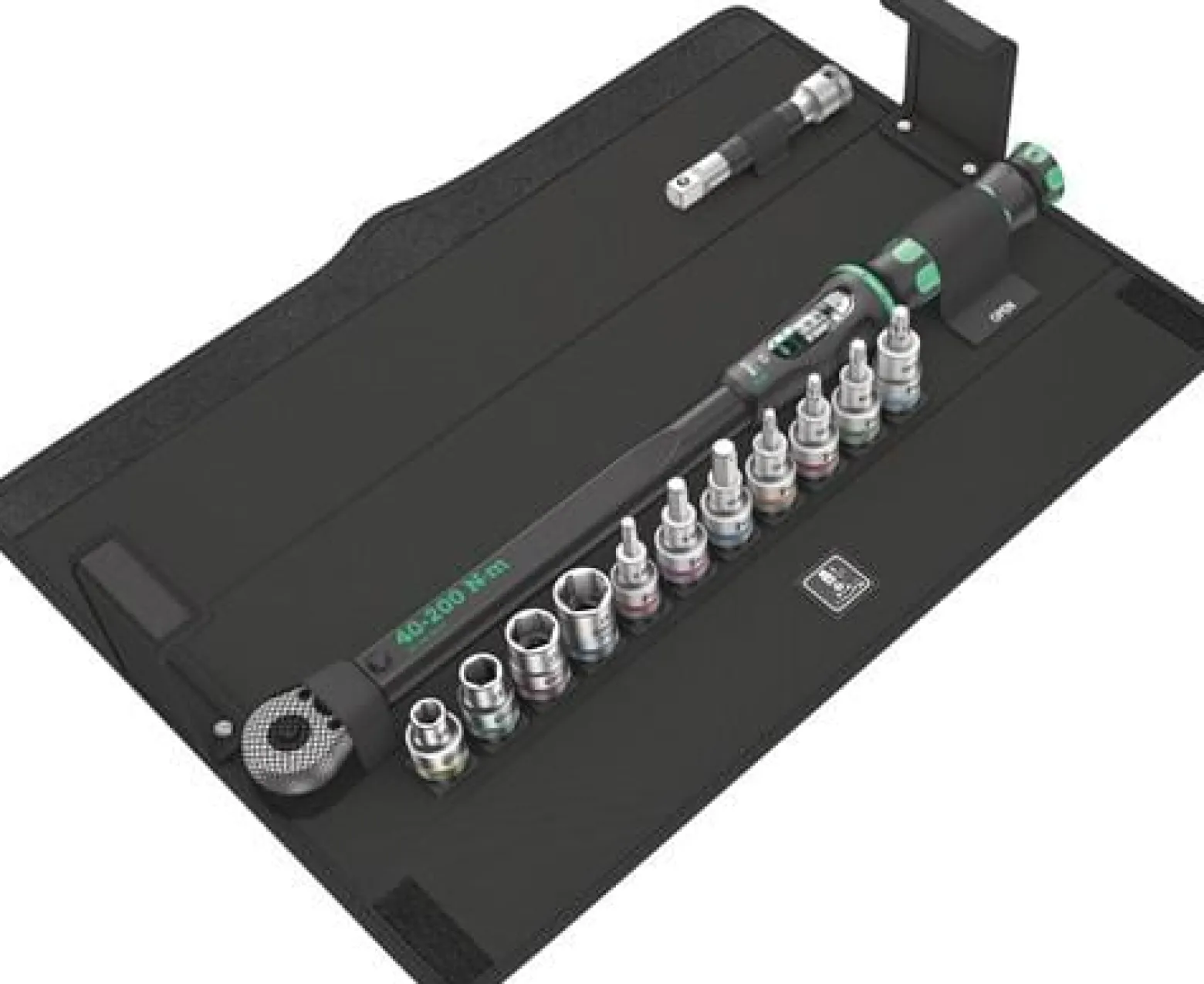 Wera Drehmomentschlüsselset Click-Torque C 3 Set 1 13tlg. 40 - 200 Nm 1/2" - 5075680001
