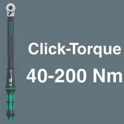 Wera Drehmomentschlüsselset Click-Torque C 3 Set 1 13tlg. 40 - 200 Nm 1/2