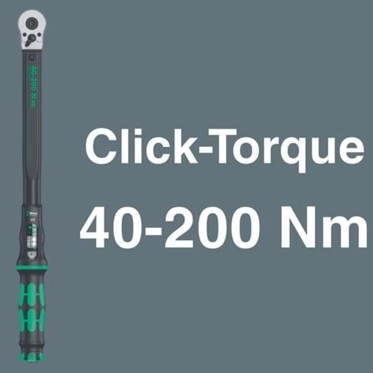 Wera Drehmomentschlüsselset Click-Torque C 3 Set 1 13tlg. 40 - 200 Nm 1/2" - 5075680001