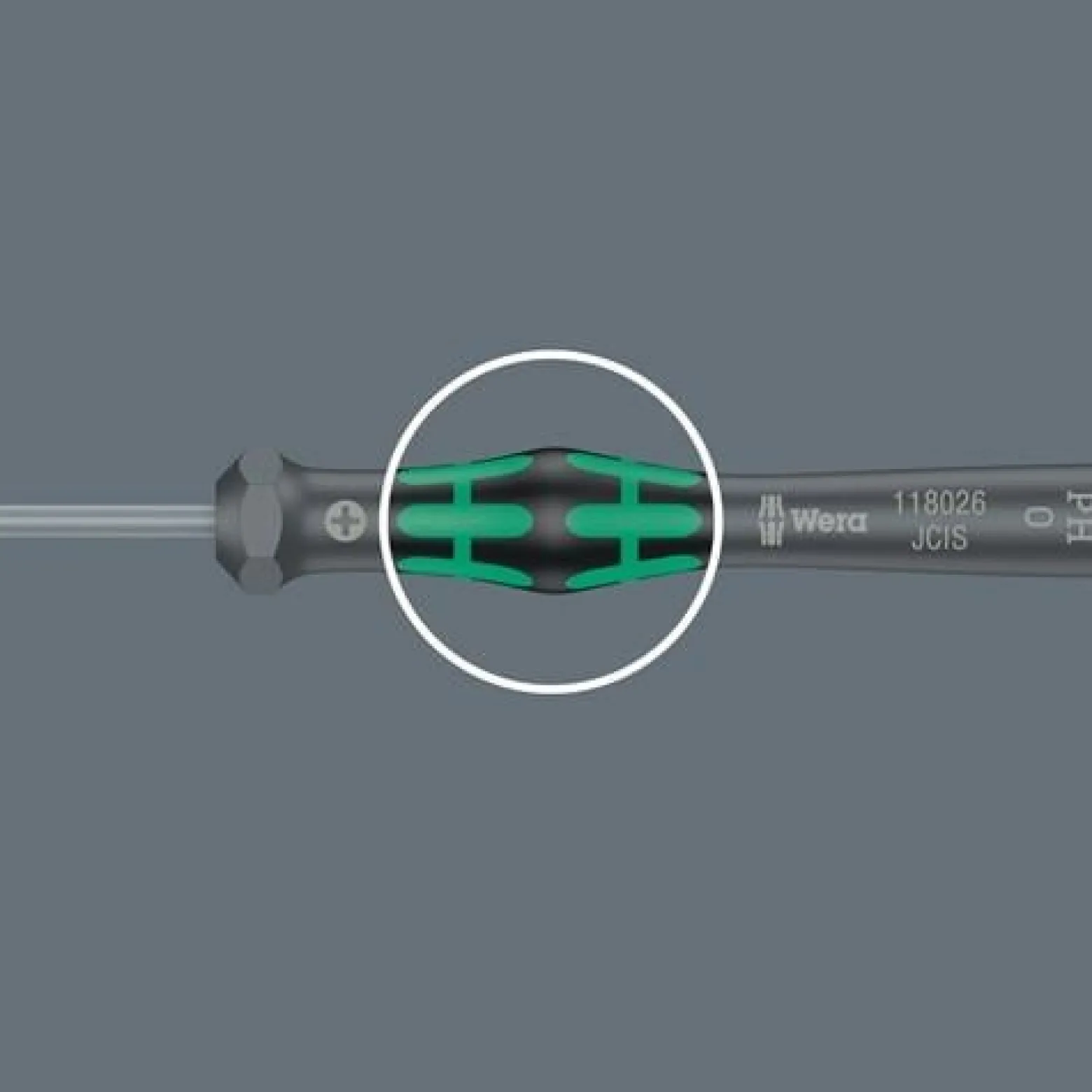 Wera 2054 Elektroniker-Sechskantschraubendreher 1,3mm - 118064