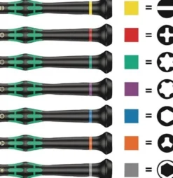 Wera 2054 Elektroniker-Sechskantschraubendreher 1,3mm - 118064