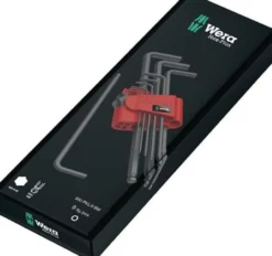 Wera 950/9 Hex-Plus 6 Winkelschlüsselsatz metrisch BlackLaser 9tlg. - 022086