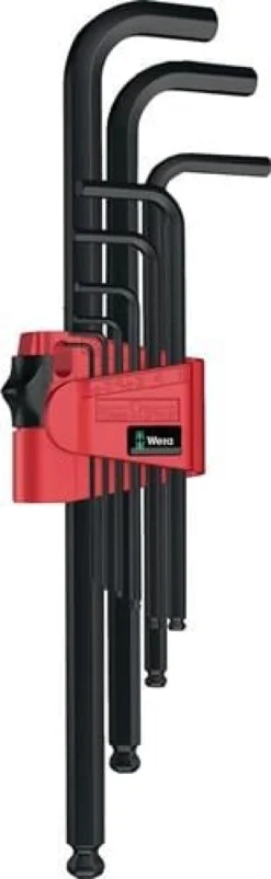 Wera 950/9 Hex-Plus 6 Winkelschlüsselsatz metrisch BlackLaser 9tlg. - 022086