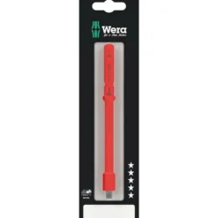 Wera Kraftform Kompakt A VDE 712 i SB Adapterklinge, isoliert, für 1/4" Steckschlüsseleinsätze - 05073702001