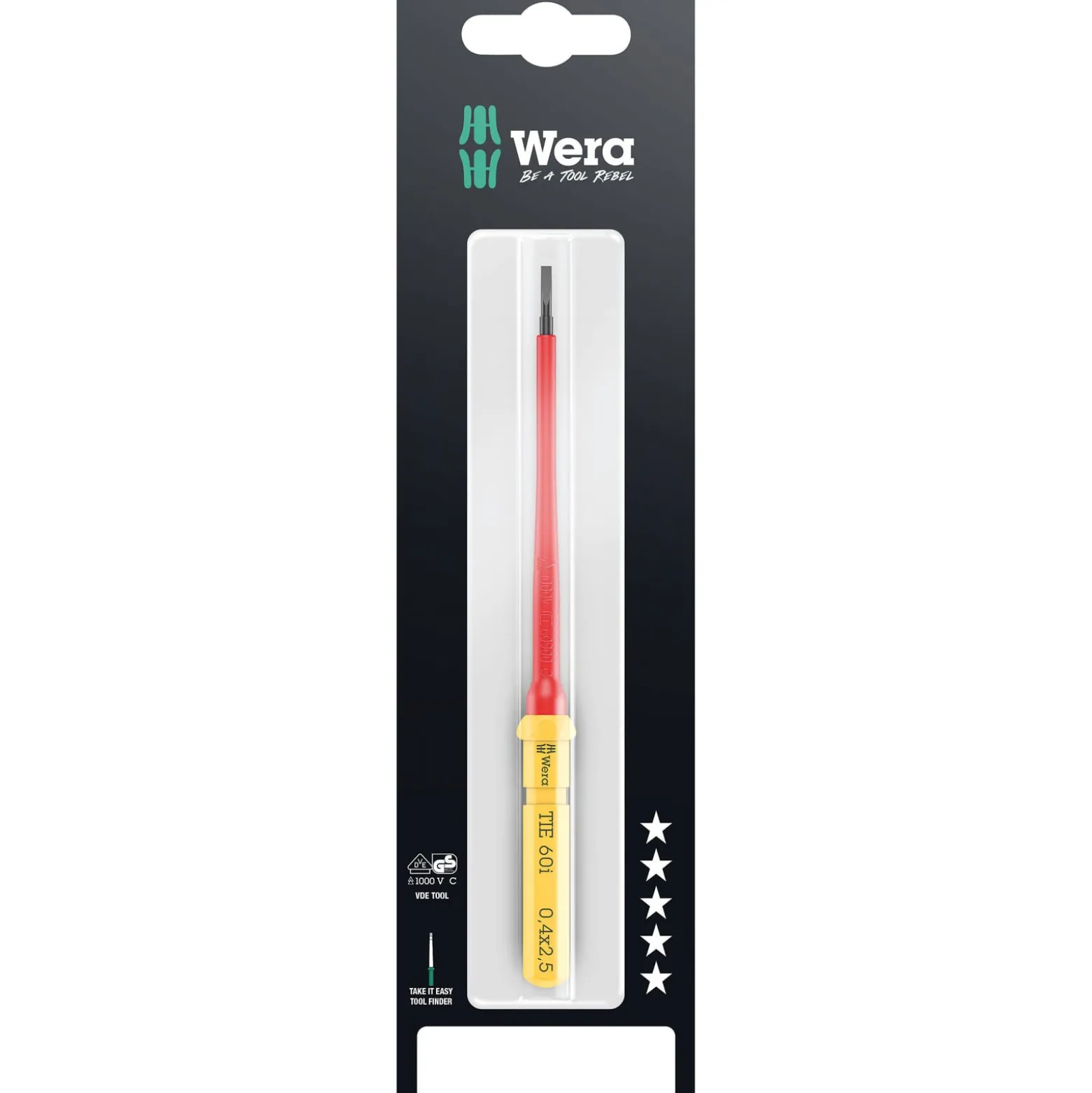 Wera Kraftform Kompakt VDE 60 i Take it easy SB - 05006550001