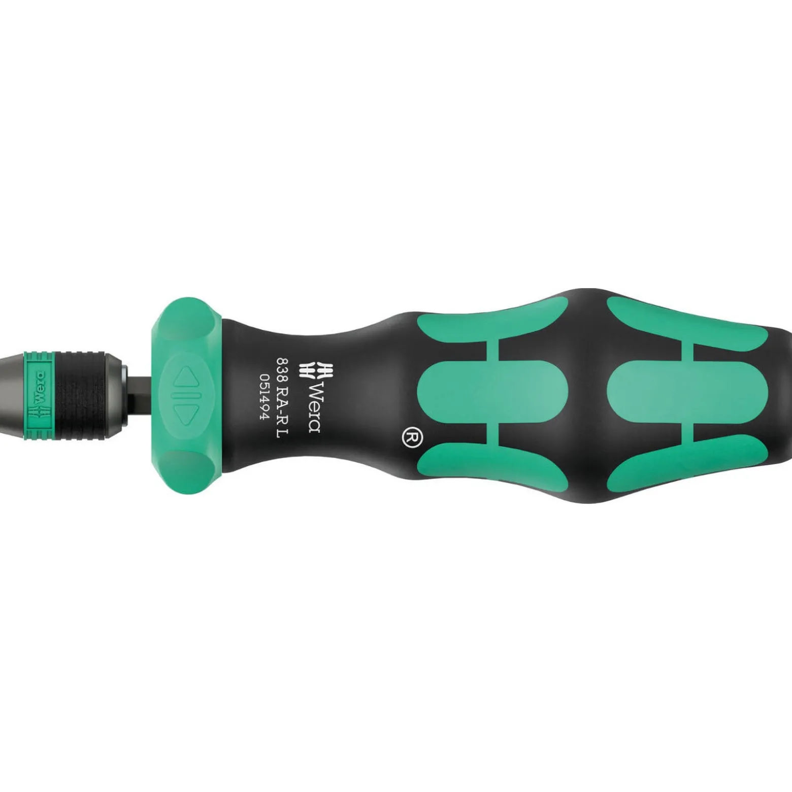 Wera 838 RA-R L Bits-Handhalter mit Ratschenfunktion, 1/4" - 05051494001