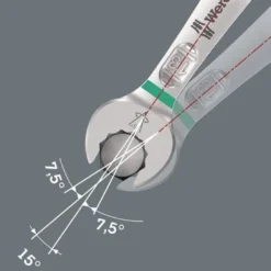 Wera Ringmaulschlüssel 6003 Joker SW 9mm L.120mm Form A legierter WS - 5020219001