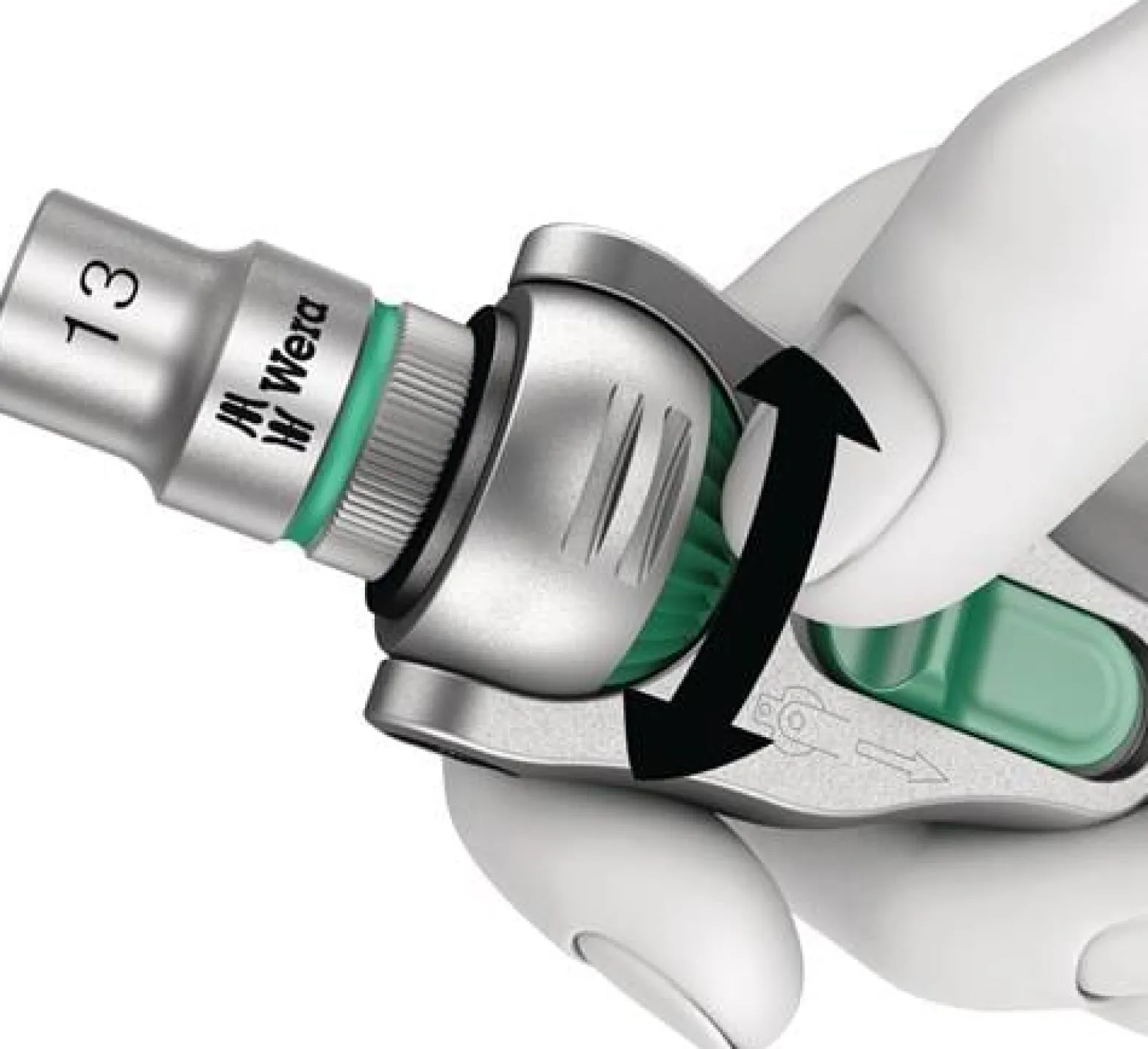 Wera 8100 SB 6 Zyklop Speed-Knarrensatz 3/8"-Antrieb - 004046
