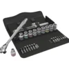 Wera 8100 SC 11 Zyklop Metal-Knarrensatz Umschalthebel 1/2"-Antrieb zöllig - 004081