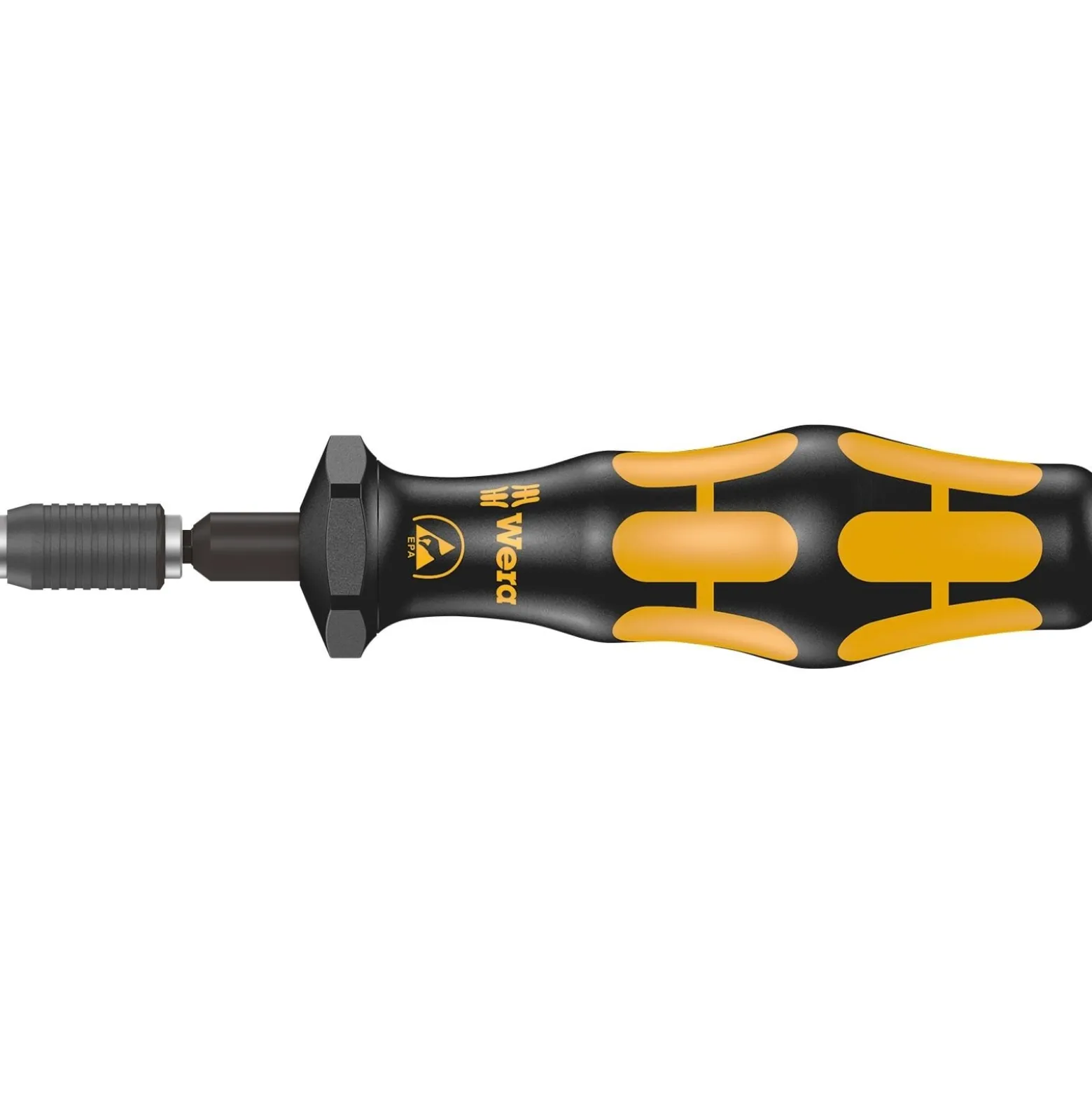 Wera Serie 7400 ESD Kraftform voreingestellter einstellbarer Drehmomentschraubendreher (0,1-0,34 Nm) - 074826