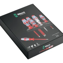 Wera S3160 i/7 Schraubendrehersatz, Edelstahl + Rack - 022728