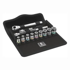 Wera Steckschlüsselsatz 8100 SA 12 HF Zyklop 13tlg. 1/4″ SW 5-13 mm Anzahl Zähne 72 6-kant - 5003756001