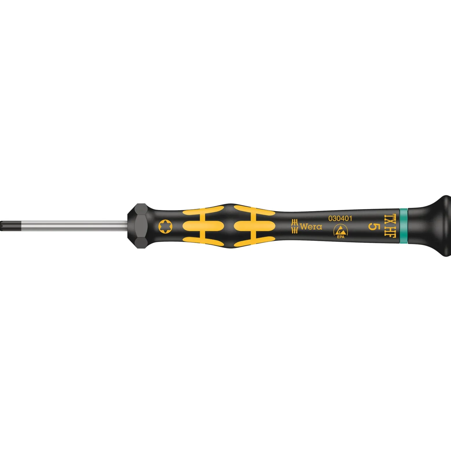 Wera 1567 TORX® HF ESD Kraftform Micro Schraubendreher mit Haltefunktion - 05030401001