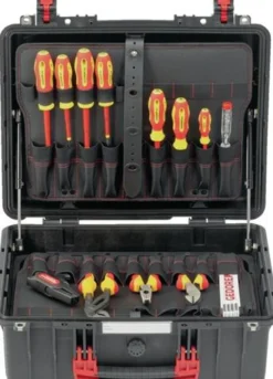 Werkzeugkoffer Elektriker-R21652089 88-tlg.GEDORE RED