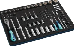 Werkzeugmodul 71-tlg.3/3-Modul Steckschlü.TECWERK