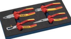 Werkzeugmodul 4-tlg.1/3-Modul VDE-Zangensatz TECWERK