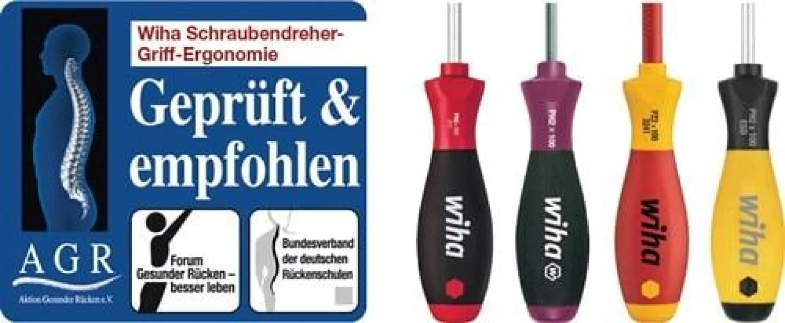 Wiha Schraubendreher SoftFinish® electric Schlitz 4 mm - 00823