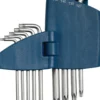 Winkelschraubendrehersatz 9-tlg.T9-T45 Ku.-Halter TECWERK