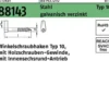 Winkelschraubhaken R 88143 Typ 10 65x 5,8x 10 Stahl galv.verz. 100St.