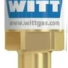 WITT Schlauchkupplung SK 100-1,SK 100-2 Sauerstoff 6,3mm Körper - 150009