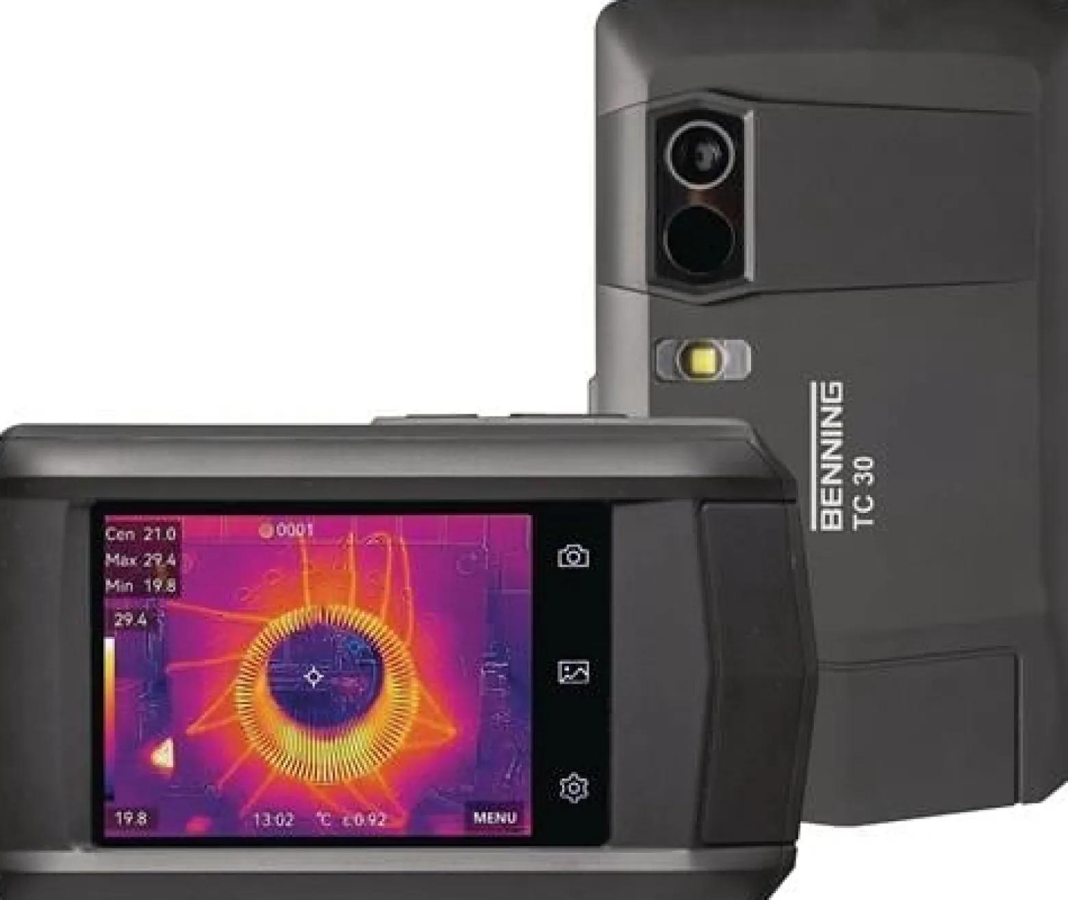 Wärmebildkamera TC 30 3,5Zoll Farb-Display 640x480 Punkte