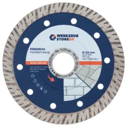 WS24 Diamanttrennscheibe Premium Feinsteinzeug 125 mm - WS24-100428