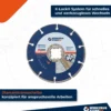 WS24 Diamanttrennscheibe X-Lock® Premium Universal 125 mm - WS24-100439