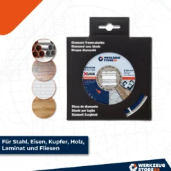 WS24 Diamanttrennscheibe X-Lock® Premium Universal 125 mm - WS24-100439