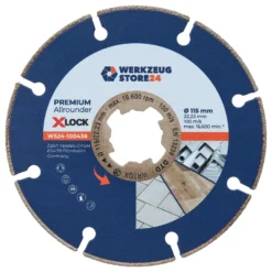 WS24 Diamanttrennscheibe X-Lock® Premium Universal 115 mm - WS24-100438