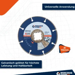 WS24 Diamanttrennscheibe X-Lock® Premium Universal 115 mm - WS24-100438