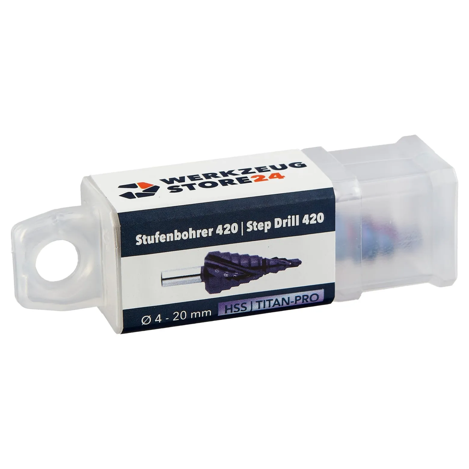WS24 Stufenbohrer 4-20 mm mit TITANPRO Besch. - WS24-100466