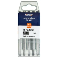 WS24 20x Bi-Metall Stichsägeblatt geschliffen/konisch auf Stoß GL 100 mm sauber/splitterfrei - WS24-100013
