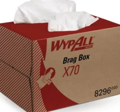 WYPALL Wischtuch X70 8296 L426xB282ca.mm weiß 1-lagig Box - 8296