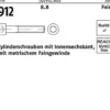 Zylinderschraube DIN 912 Innen-6kt M10x1x 80 8.8 100 Stück