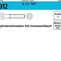Zylinderschraube DIN 912 m.Innensechskant M 30 x 150 A 2 (- 70) 5 Stück